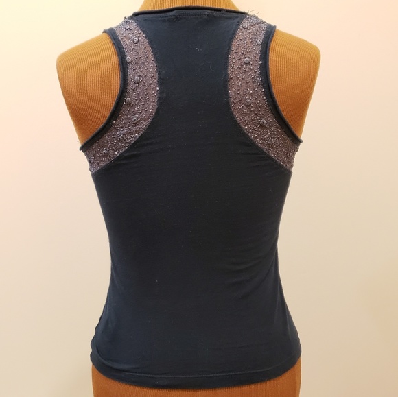 BLUE ANGELS Crystal Embellished Tank Top - Picture 2 of 6